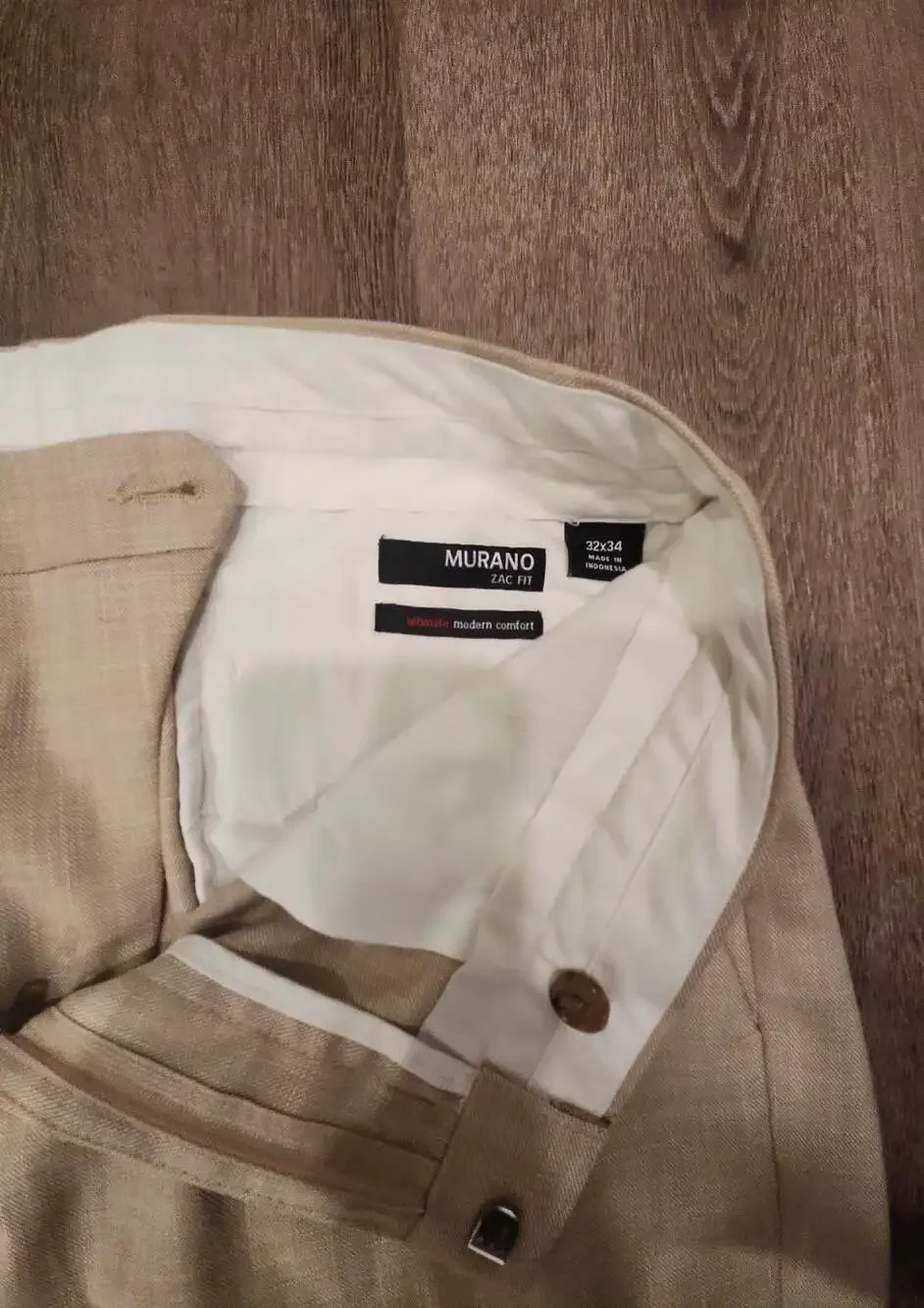 Murano Zac Fit Ultimate Modern Comfort Pants Tan 32x34